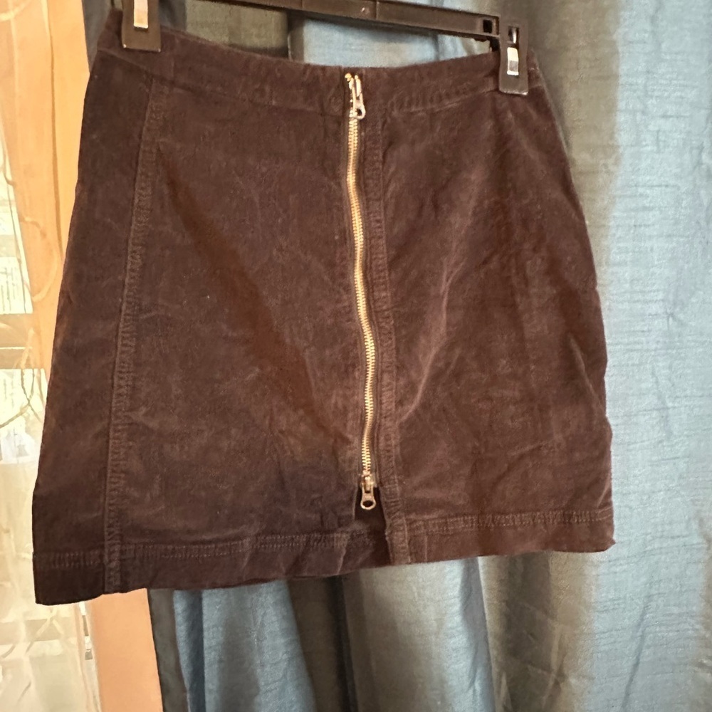 Free People Black Knit Skirt  with Copper Logo Tag - Picture 2 of 5